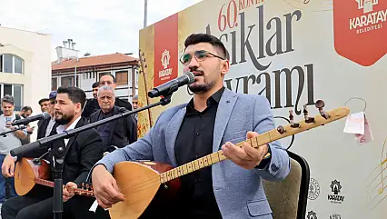 Kültürün kalbi Konya'da atıyor! 60. Aşıklar Bayramı başladı