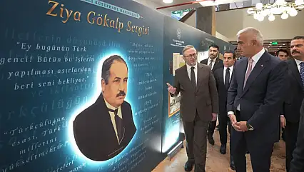 Ziya Gökalp'in fikri mirası doğumunun 150. yılında Milli Kütüphane'de