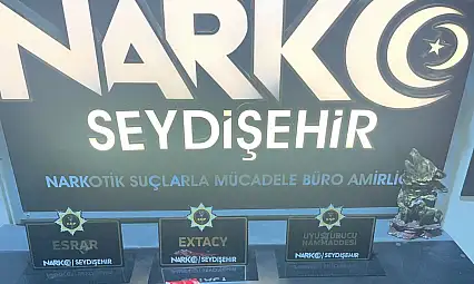 Konya'da uyuşturucu operasyonunda 1 şüpheli tutuklandı