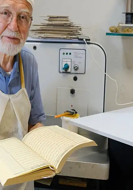 Konya'da 57 yıllık sabır mirası! 'Kur'an'a dokunmak huzur veriyor'