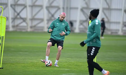 Konyaspor, Alanyaspor maçının taktiğini çalıştı