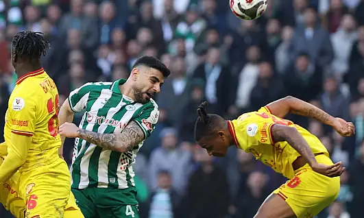 Konyaspor, Göztepe'yi elinden kaçırdı! Konya'da gol sesi yok!