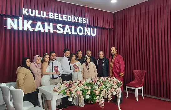 2025'te Konya'nın o ilçesinde 485 çift dünya evine girdi