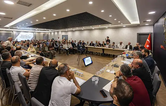 AK Parti Konya'da kritik toplantı! Üç merkez ilçeden yoğun katılım!