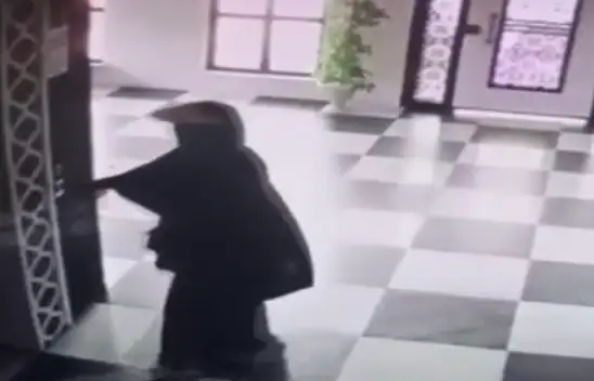 Ankara'da hırsızlık yapan çarşaflı hırsız Konya'ya kaçarken yakalandı!