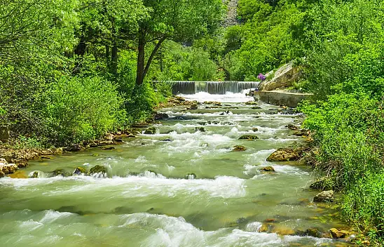Aygırdibi Şelalesi bayram haftasında ziyaretçi akınına uğradı