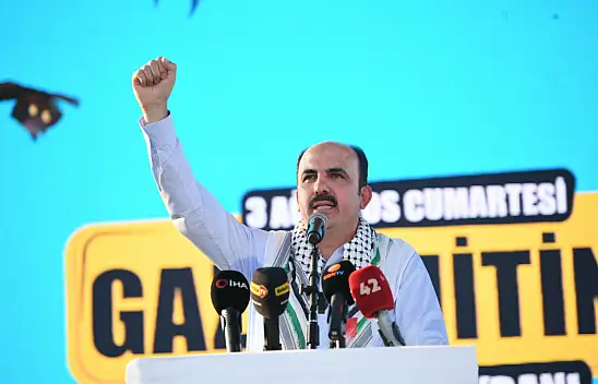 Başkan Altay, Gazze için sessiz kalmadı: Özgür Filistin asla yalnız değildir!