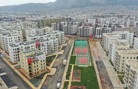 Deprem bölgesinde tarih yazıldı: 455 bin konut hazır