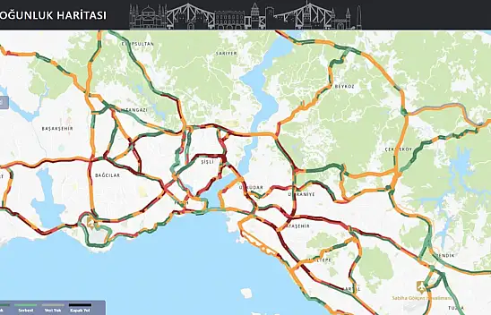 İstanbul'da hayat durma noktasına geldi