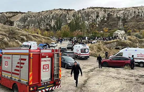 Kapadokya'da peribacası çöktü: 2 ölü, 1 yaralı!