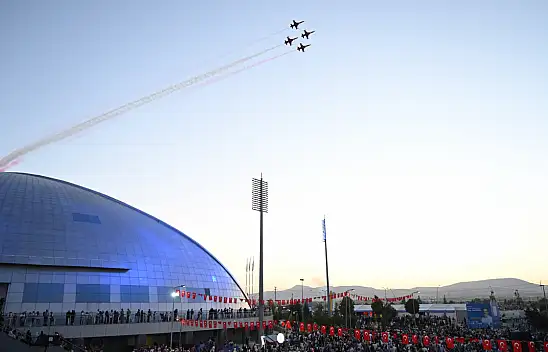 Konya Bilim Festivali'nde Türk Yıldızları ve dron şov büyüledi!