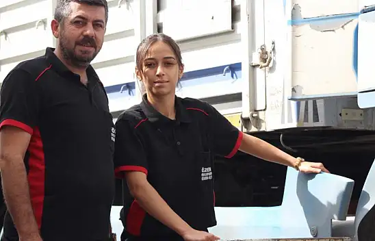 Konya'da 17 yaşındaki genç kız sanayide ezber bozuyor!