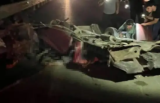 Konya'da acı kaza: Karı kocayı ölüm bile ayıramadı!