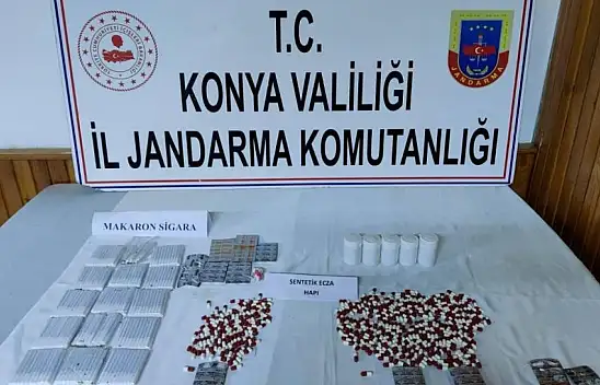 Konya'da dev operasyon: Jandarma 8 zehir tacirini paketledi!
