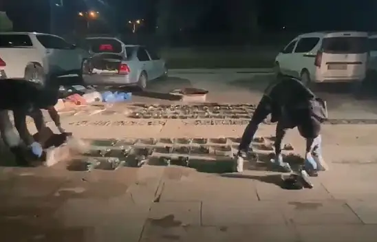 Konya'da ekipler harekete geçti! Araçlardan çıkan pes dedirtti