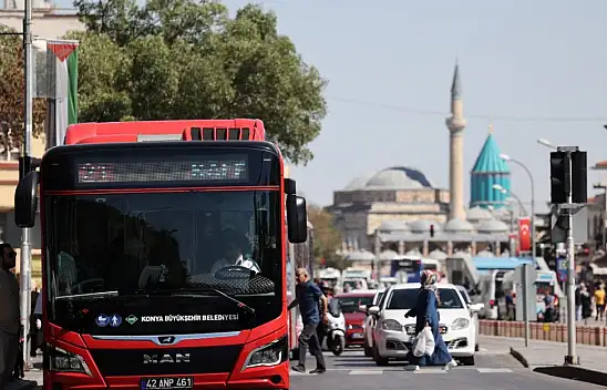 Konya'da en çok kullanılan otobüslerin güzergahı değişiyor!