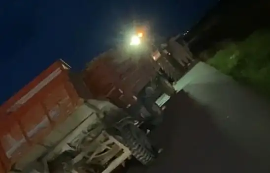Konya'da feci kaza: TIR, traktöre çarptı!