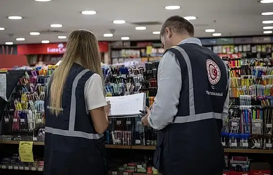 Konya'da güvenli alışveriş için kırtasiyelerde denetim sıkılaştırıldı!