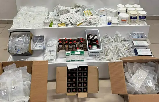 Konya'da 'kaçak klinik faaliyeti' durduruldu! Binlercesi ele geçirildi!