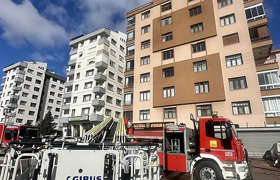 Konya'da korku dolu anlar! Anne ve iki çocuğu alevlerin arasında kaldı!