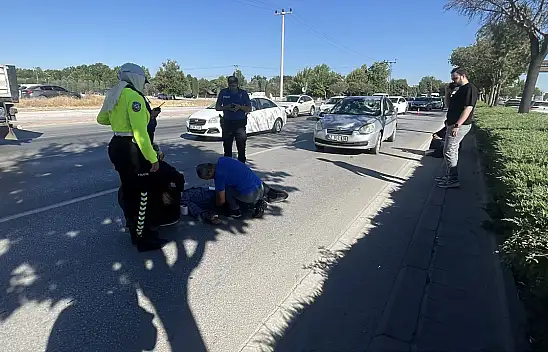 Konya'da korkunç kaza! Otomobil bisikletli yaşlı adama çarptı!