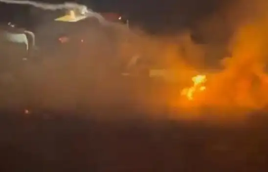 Konya'da korkutan yangın! Gönüllü itfaiye tankeri ile söndürüldü