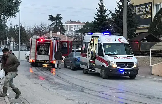 Konya'da korkutan yangın! Ocakta unutulan yemek sebep oldu