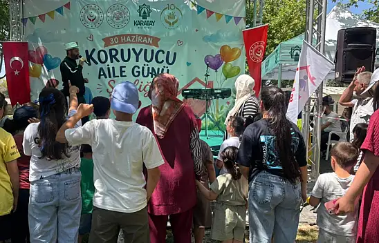 Konya'da koruyucu aile buluşması: Çocuklar gönüllerince eğlendi