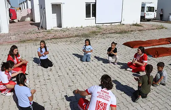 Konya'da mevsimlik tarım işçilerine yönelik program düzenlendi