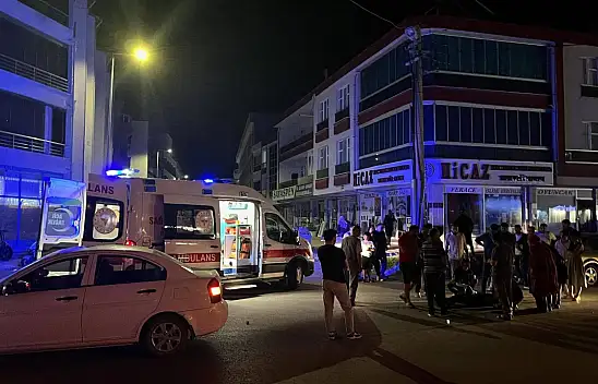 Konya'da motosiklet ile otomobil birbirine girdi!