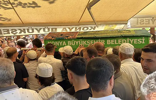 Konya'da öldürülen kuyumcu gözyaşlarıyla toprağa verildi
