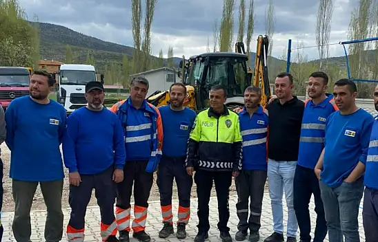 Konya'da saha çalışanlarına güvenli trafik eğitimi verildi
