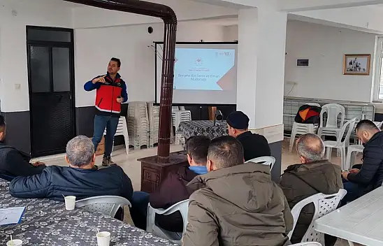 Konya'da şap hastalığına karşı bilgilendirme yapıldı