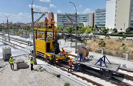 Konya'da Şehir Hastanesi tramvay hattında son aşama: Test sürüşleri yaklaşıyor!