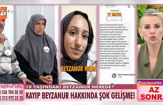 Konya'da sır dolu kayıp! Esra Erol canlı yayınında ortaya çıkan detay şoke etti