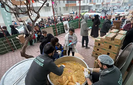 Konya'da Şivlilikte alışılmışın dışında ikram!