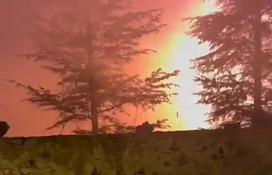 Konya'da terk edilmiş ev alevlere teslim oldu