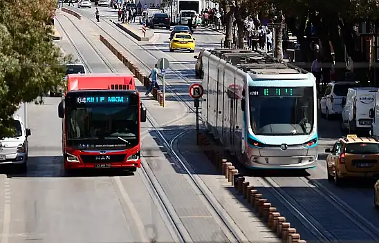 Konya'da toplu ulaşımda iki kritik değişiklik! O hat değişecek, tramvay çalışmayacak!