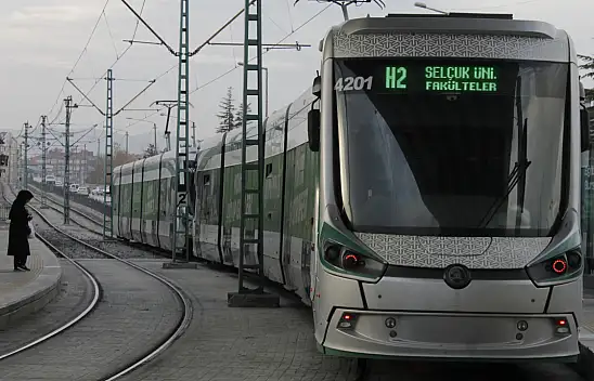 Konya'da tramvay seferleri duracak! O saatlerde otobüs kullanılacak!