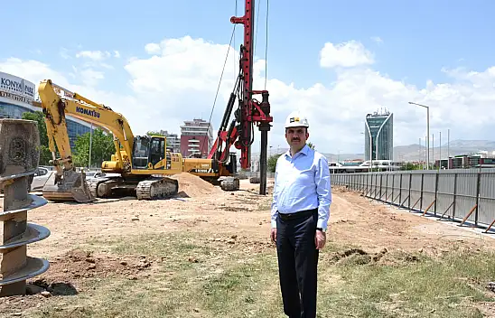 Konya'da tramvay yeraltına iniyor! Dev proje trafiğe nefes aldıracak!