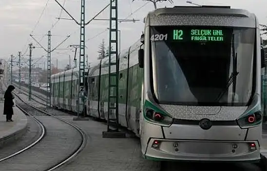 Konya'da tramvaylar 9 gün boyunca o duraklara uğramayacak!