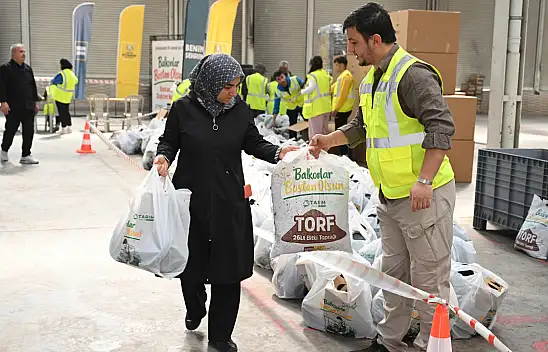 Konya'da ücretsiz bostan kitleri dağıtılmaya başladı!