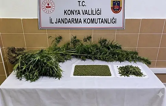 Konya'da uyuşturucuya geçit yok! Operasyonlarda 70 şüpheli yakalandı