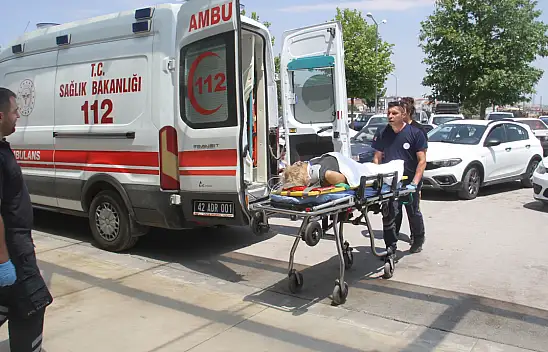 Konya'da yürekleri ağza getiren kaza! Otomobil şarampole yuvarlandı: 5 yaralı
