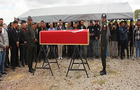 Konya'daki düğünde maganda kurşunuyla vefat etmişti! Uzman çavuş dualarla uğurlandı
