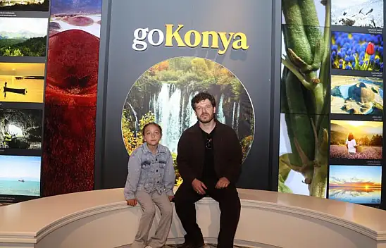 Konya'daki okulun tek öğrencisine 23 Nisan sürprizi! Doyasıya gezdi