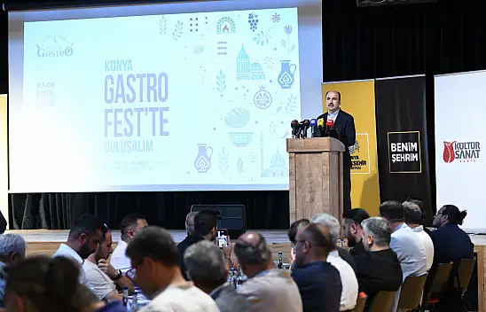 Konya GastroFest başlıyor! Türkiye'nin ünlü şefleri şehre gelecek