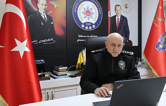 Konya İl Emniyet Müdürü Yüksek, 'Yılın Kareleri' oylamasına katıldı