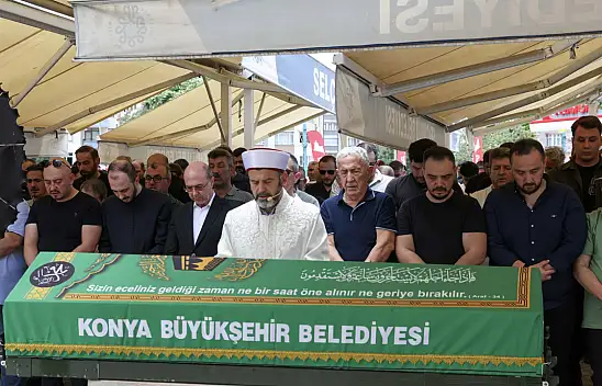 Konya iş dünyasının acı kaybı! Faik Küçükbakırcı son yolculuğuna uğurlandı
