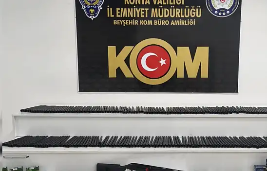 Konya merkezli 5 ilde silah ve tarihi eser operasyonu: 15 gözaltı!